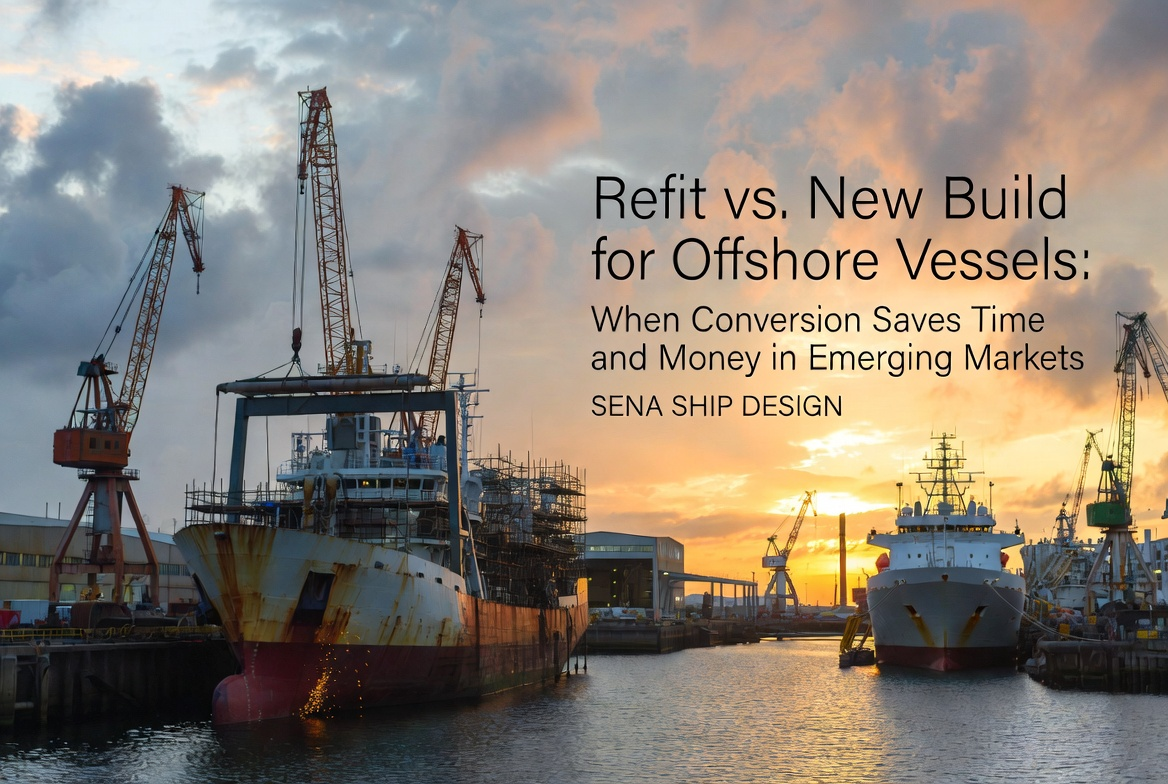 Refit vs. New Build for Offshore Vessels: When Conversion Saves Time and Money in Emerging Markets