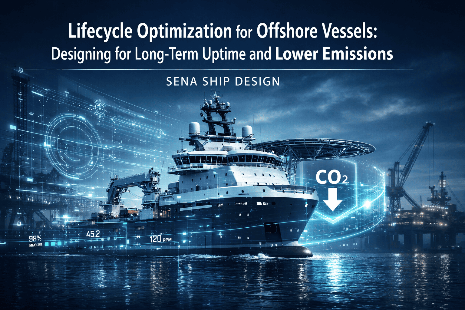 Lifecycle Optimization for Offshore Vessels: Designing for Long-Term Uptime and Lower Emissions