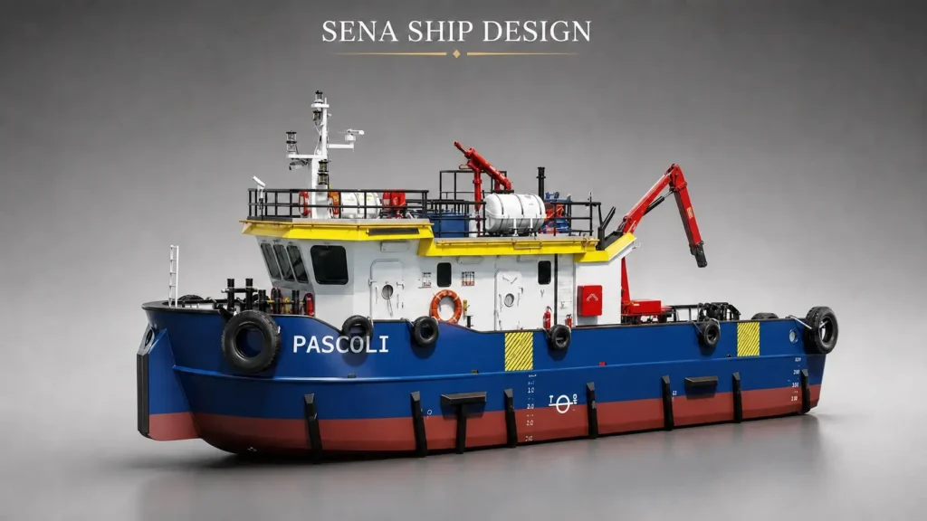 We carried out the Concept & Tender Design of the SUPPLY BOAT Lucky Dolphin. in order to be able to check the required investment and the feasibility of the intended vessel , IMO regulations